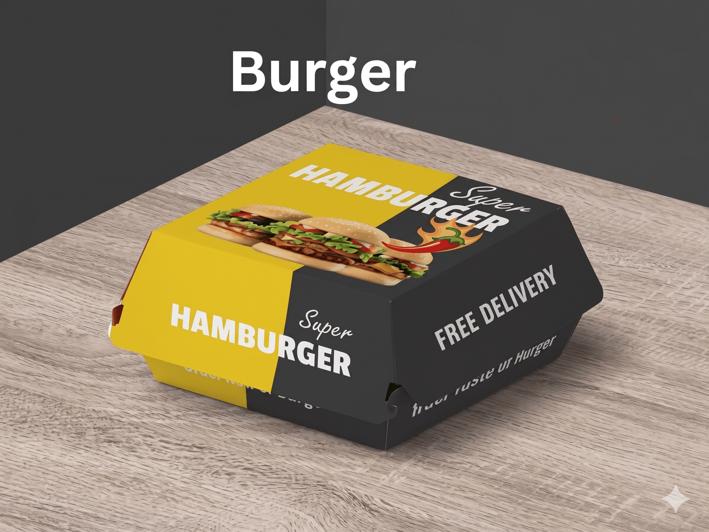 Burger boxes