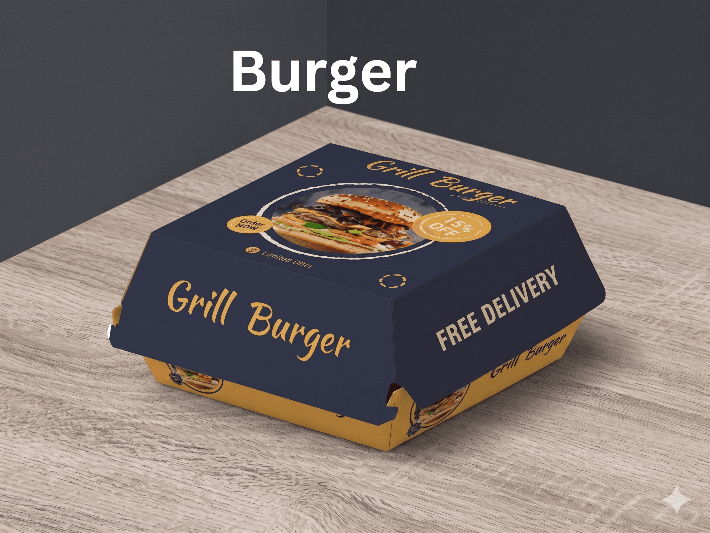 Burger boxes