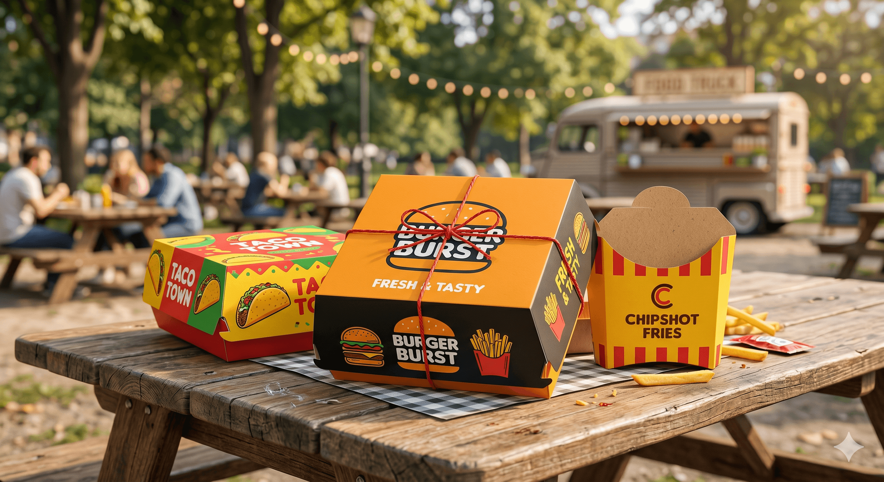 Fast Food Boxes — custom packaging by Safal Packaging Ahmedabad