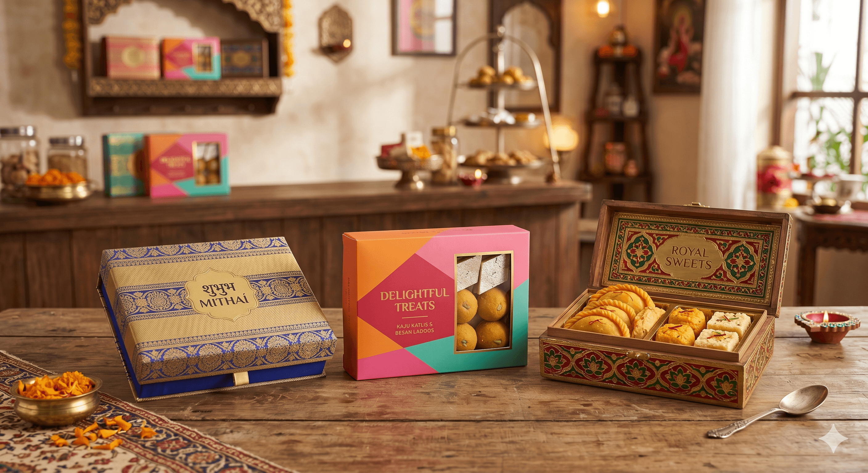 Sweet Boxes — custom packaging by Safal Packaging Ahmedabad