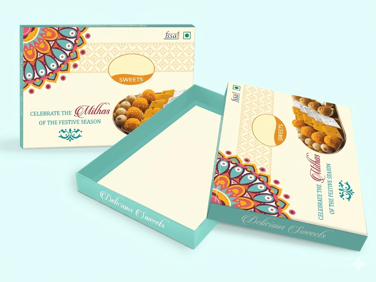 Top and bottom sweet boxes